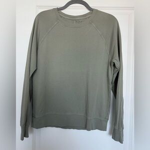Athleta sweatshirt- like new - light green color